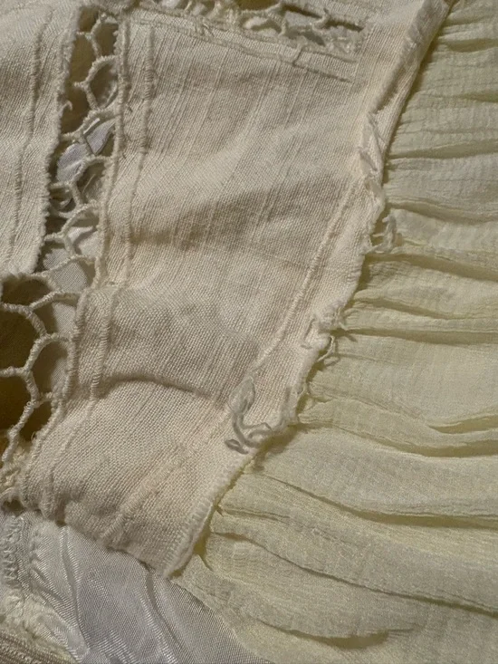 Free People dreamland cutwork mini dress size 10 - Picture 15 of 15